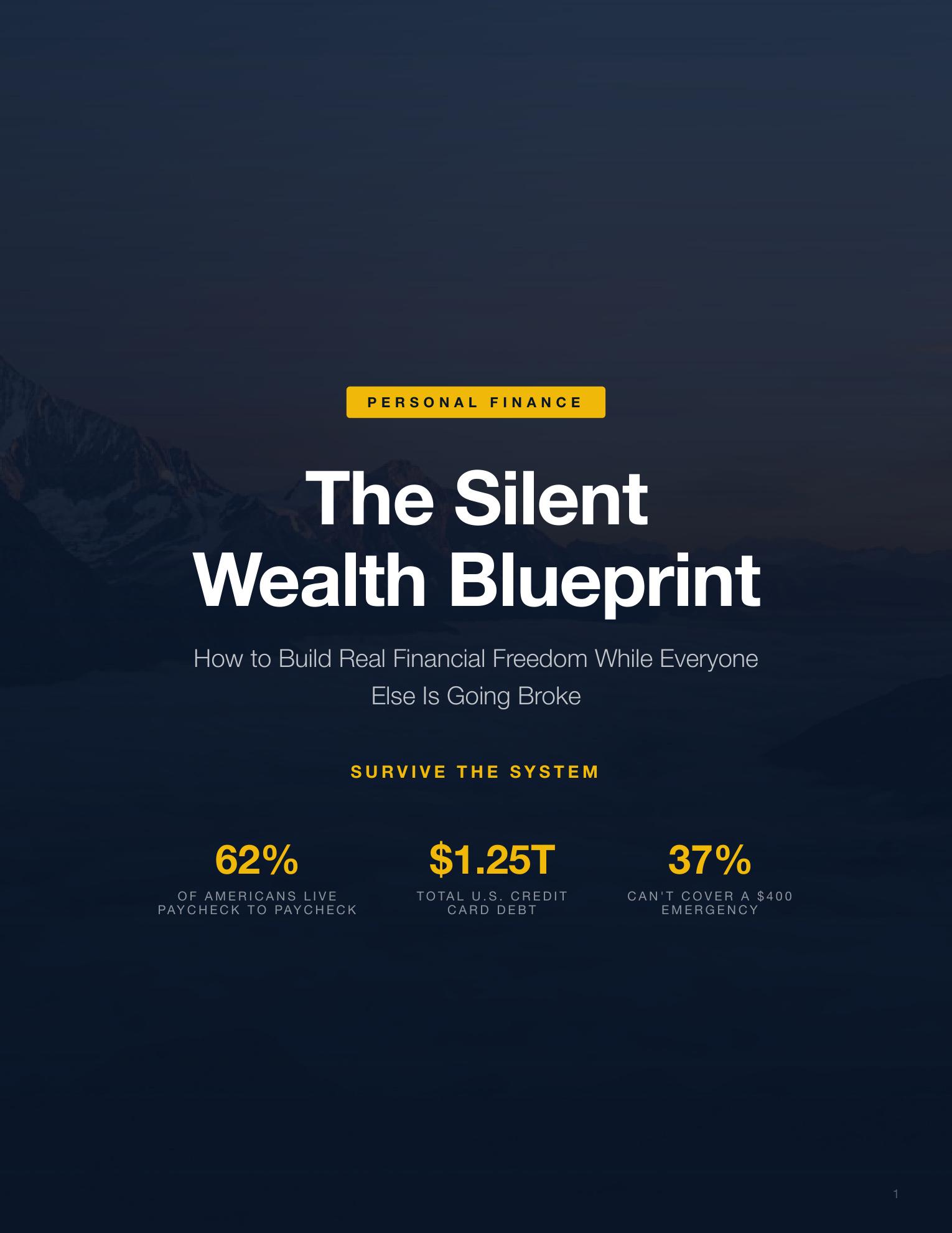 The Silent Wealth Blueprint
